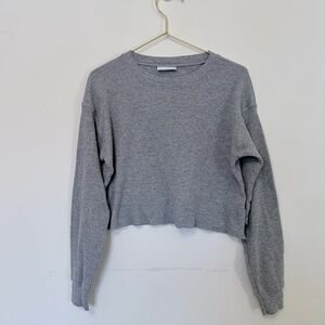 TNA Gray Women's Sweatshirt Light Weight Comfortable 🔥